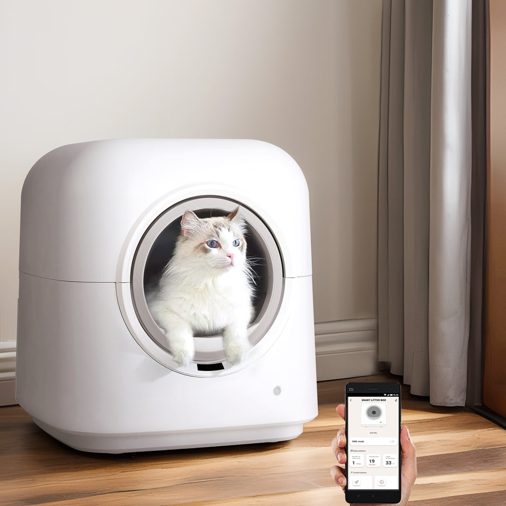 i.Pet Automatic Cat Litter Box Smart Self-Cleaning Large Cat Litter Box Kitty Toilet App Control